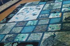 Peacock Quilt for Angi