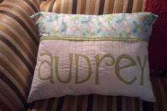 Name Pillow for Audrey